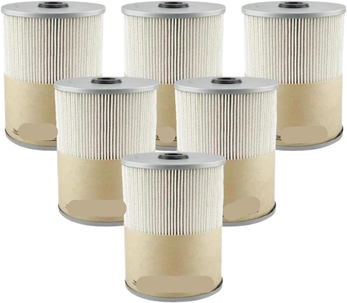 6 Pcs Oil Water Separator Filter Auto Parts PF9804