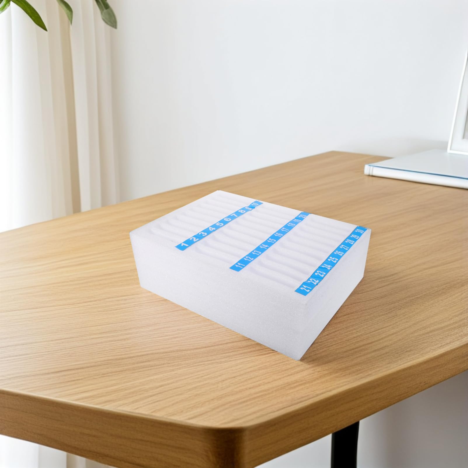 PRETYZOOM Contenitore per Telefono da Scrivania Scomparti Multipli Scatola Portaoggetti per Ufficio e Aula Design per Protezione dello Schermo e Conservazione di Piccoli Accessori
