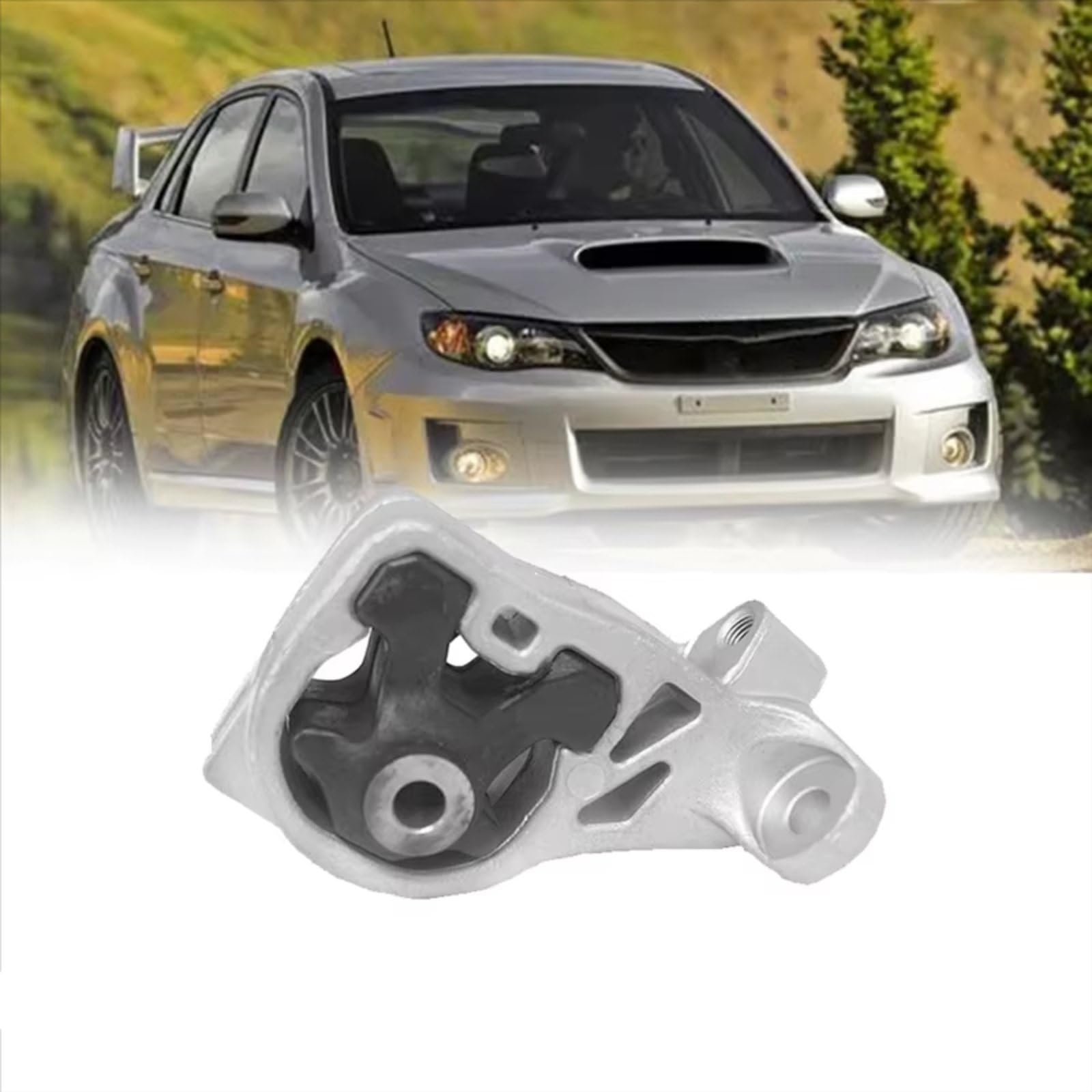 Support Moteur Compatible Avec Subaru Pour Legacy Pour Outback 2.5L H4 2010 2011 2012 Support Silentbloc Moteur Central Avant Avec Silentbloc En Caoutchouc
