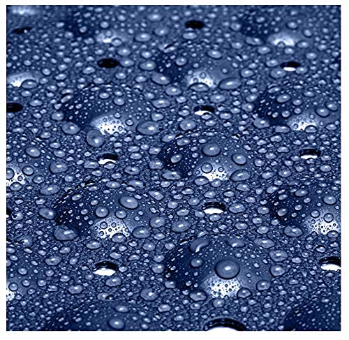 Image of ENKOSI 21 x 21 inch Square Non-Slip Shower Mat - Anti-Slip Shower Mats for Inside Shower - Secure Grip for Shower Stall Floors - Quick-Dry with Drain Holes (21x21 Navy Blue)