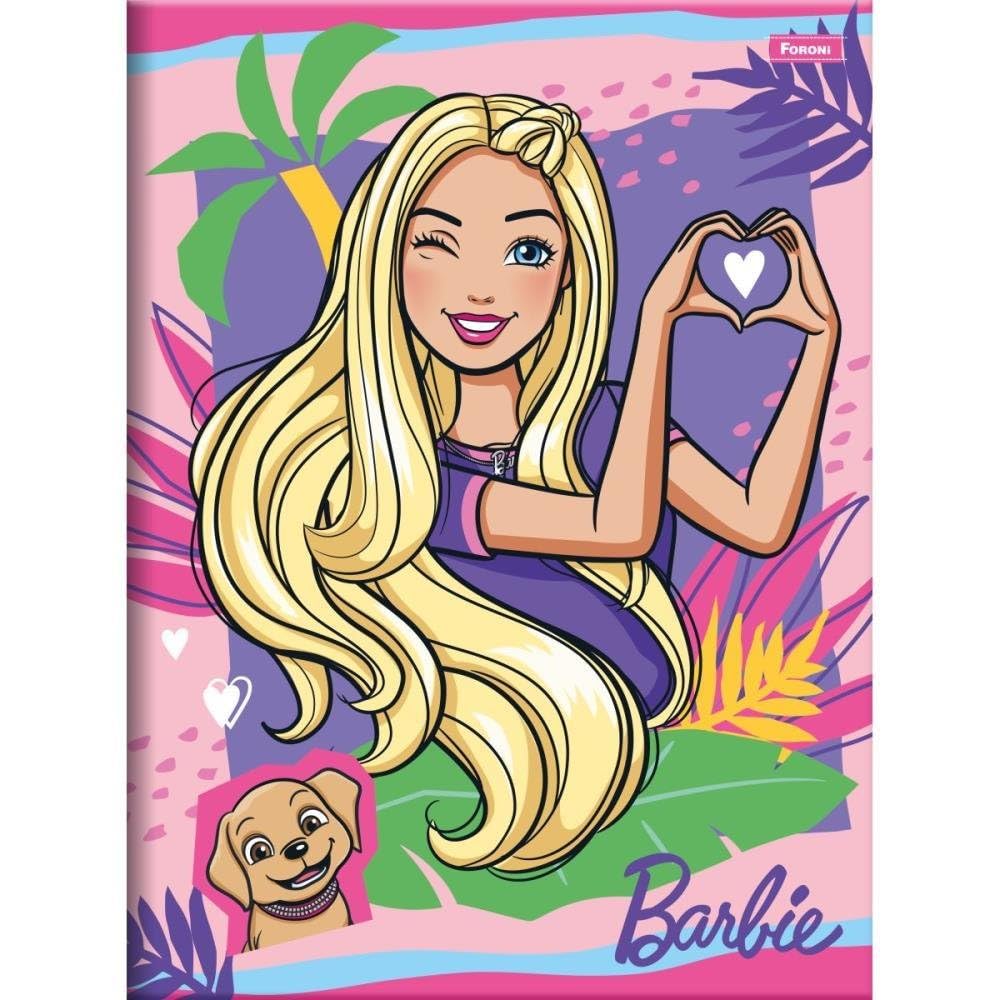 バービー スチールブック lenti Caderno Brochurao Capa Dura Barbie 80Fls Pct Com 05-87141 | Amazon