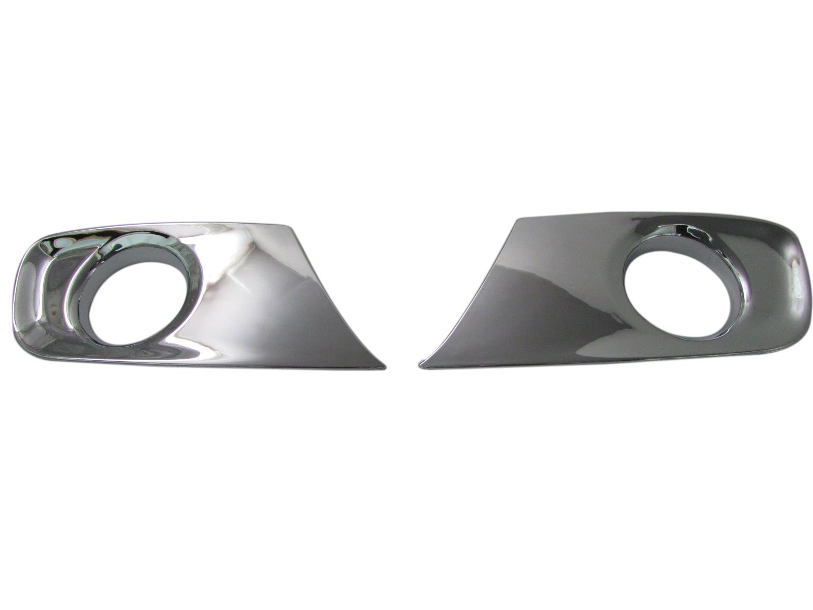 メッキ仕上げ ライトカバー 4個セット 日本製