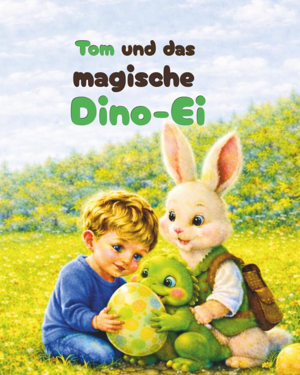 Tom und das magische Dino - Ei: Ein liebevolles Oster-Abenteuer für Kinder ab 3 Jahren