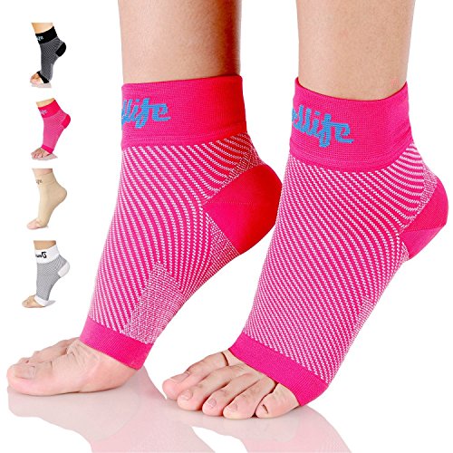 Dowellife Plantar Fasciitis Socks, Ankle Brace Compression Support Sleeves & Arch Support, Foot