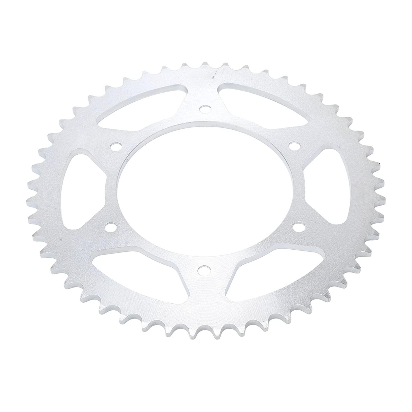 Pignon arrière 49T, pignon de Transmission arrière pour Moto, pignon de chaîne en Acier résistant à l’Usure et à l’Huile – pièce de Rechange pour Quad et Moto légère, avec