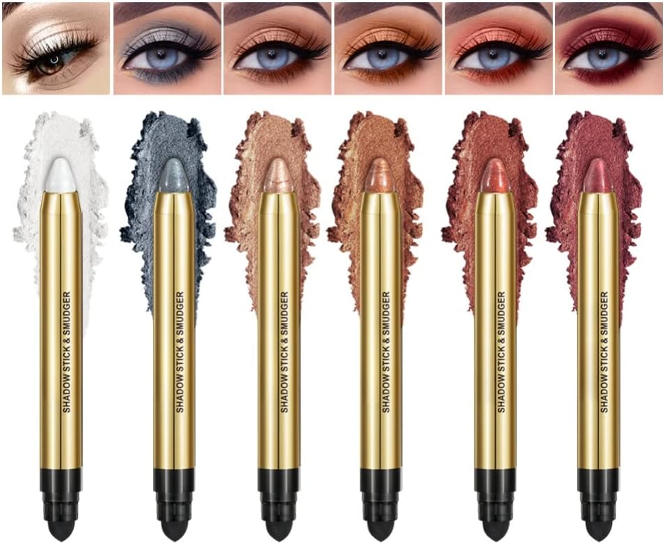 Cream Eyeshadow Stick, Shimmer Eyeshadow Stick Doubleended Eyeshadow