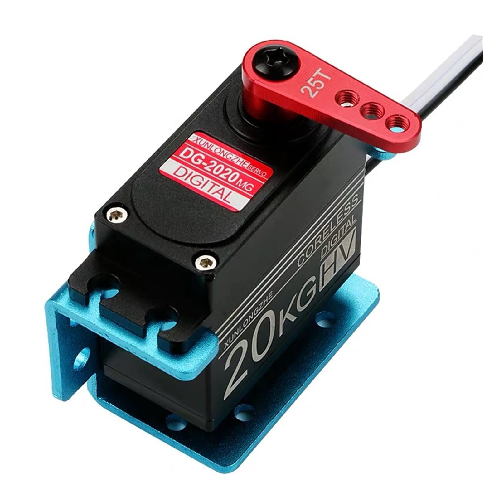 Braccio Servo In Lega Alluminio YINETTECH - 25T, Filettatura M3, Per Auto RC 1/10, Compatibile Con Futaba - Foto 8