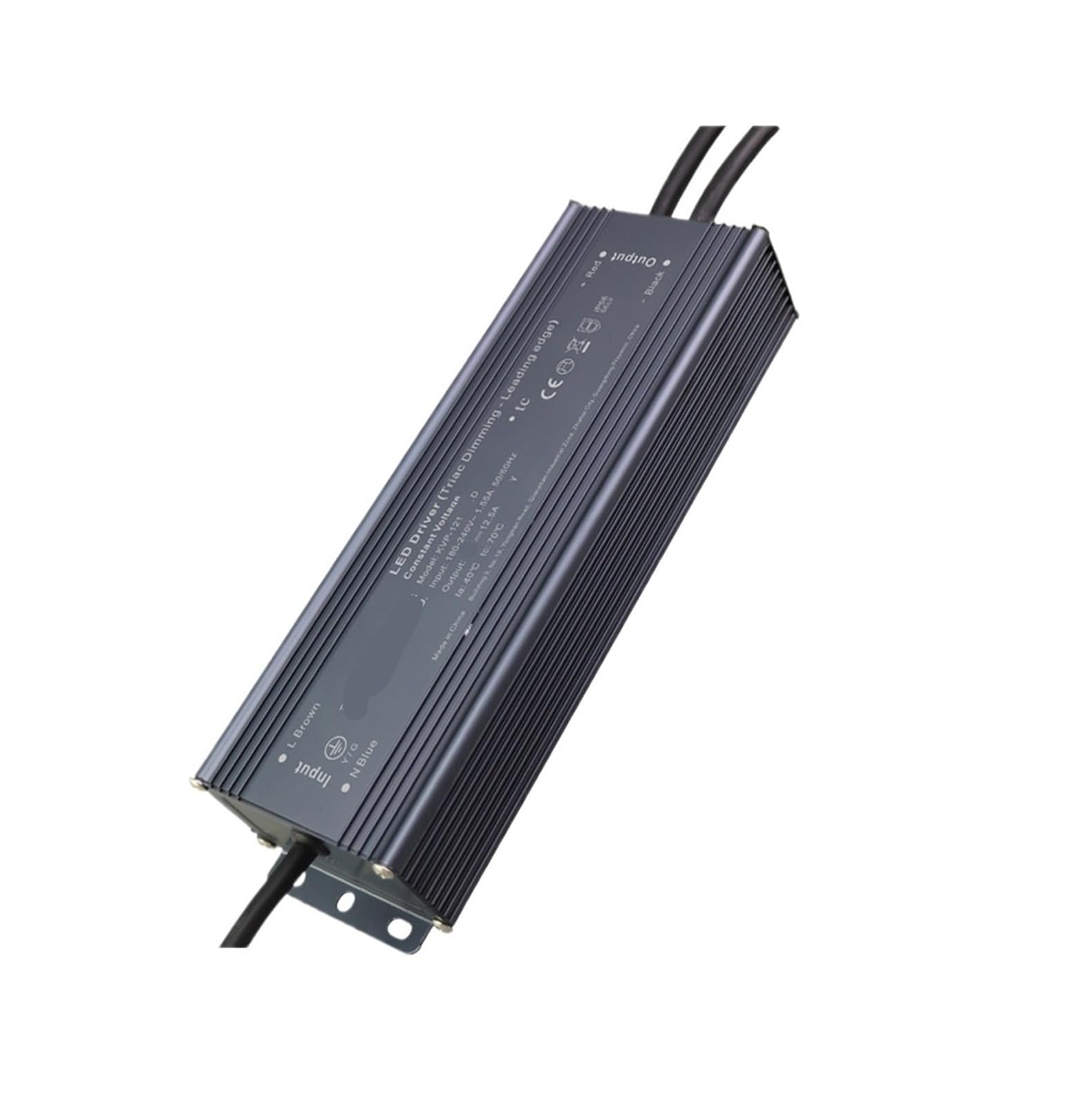 PWANUIGTE Low Voltage US Standard thyristor dimming Transformer Light Strip Driver Power Supply LED(24V 8.33A 200W)