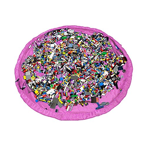 Borsa da Bambini 2-in-1 per Giocattoli e Tappetino...