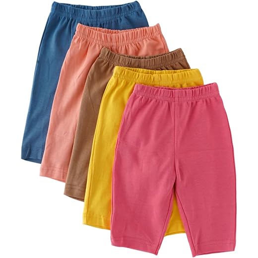 Cotton Pants Combo Unisex Baby - 5PCS