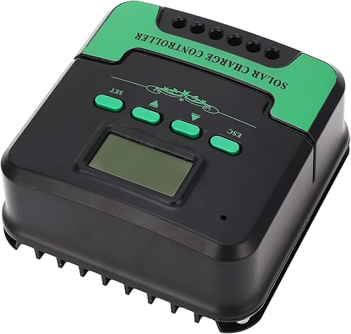 Miniatura 9 de Solar Panel Regulator, MPPT Solar Controller Auto Parameter 12V 24V Adaptive 5V 3A USB Output Adjustable LCD Display Solar, Energy Controllers (10A)