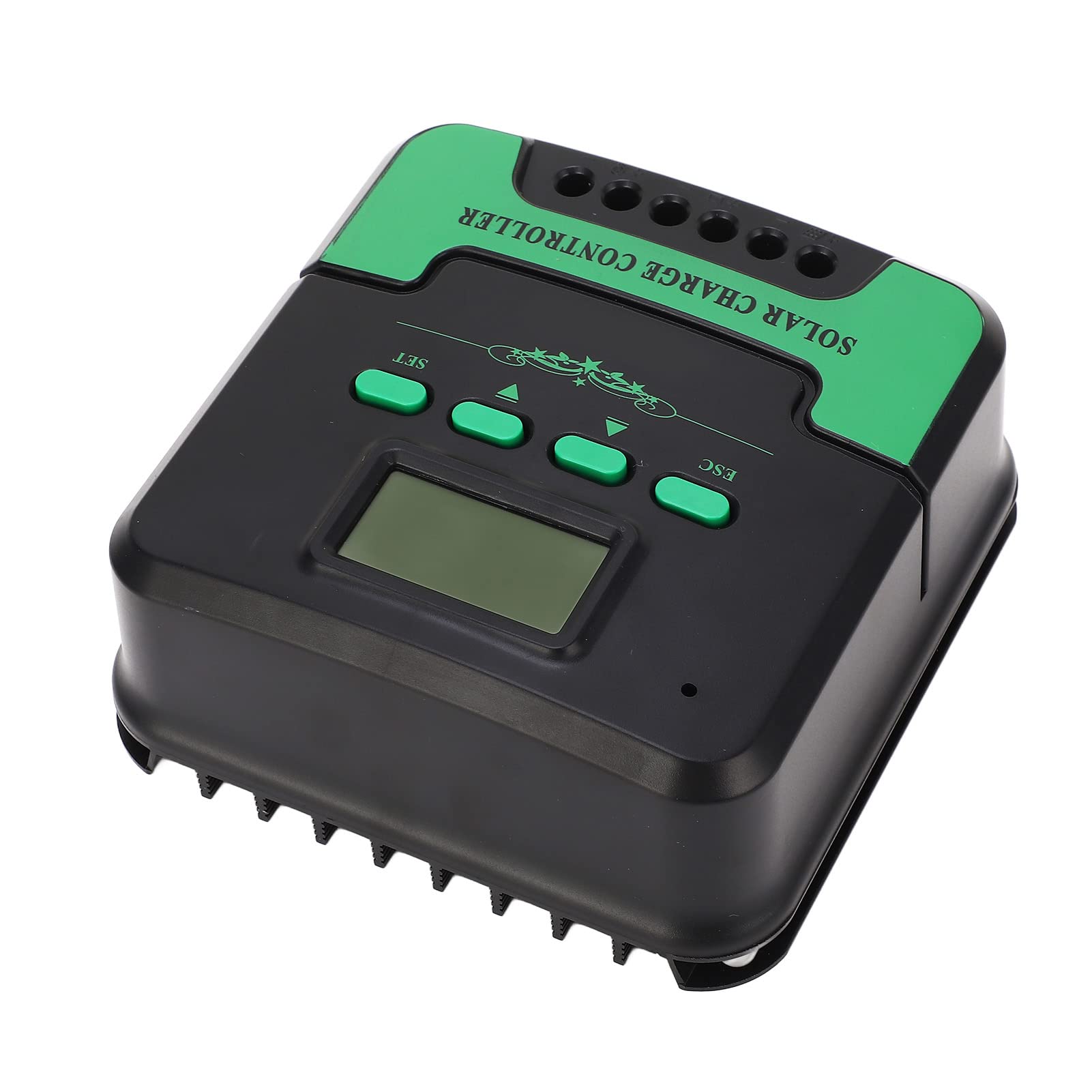 Fafeicy Sterownik MPPT, Regulator ładowania Słonecznego LCD 12V 24V (20A)
