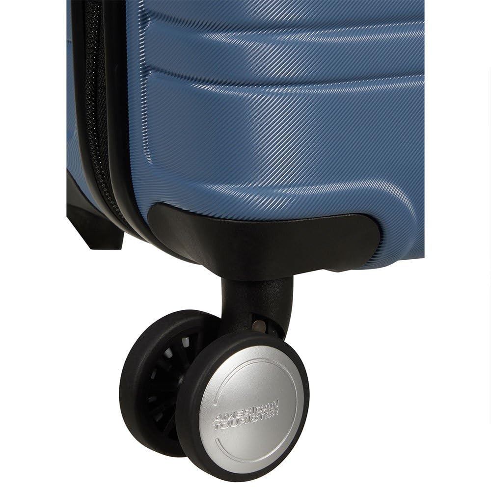 American Tourister Unisex Yetişkin Tekerlekli Valiz, Coronet Blue, Mavi, 55 CM