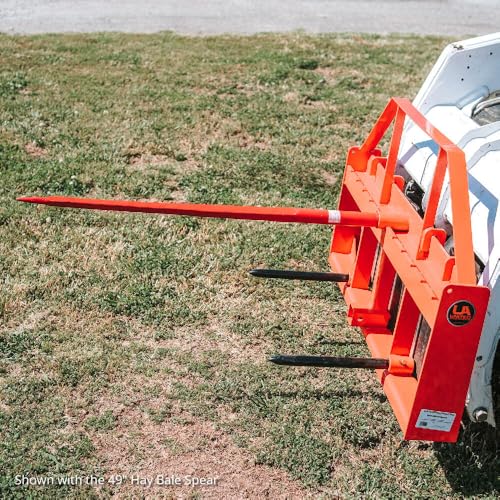 image for Titan Attachments UA USA Made Orange Hay Frame Attachment, 49