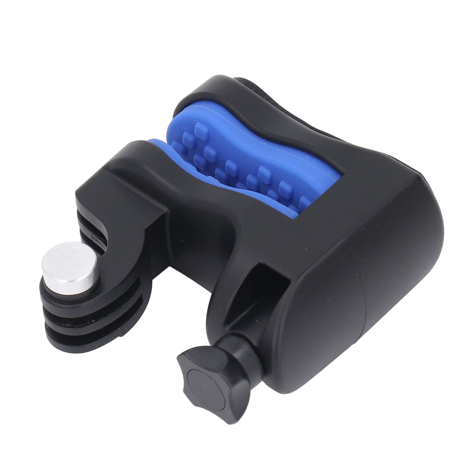 Kit Supporto per Mento per Casco Moto, Morsetto Regolabile in | Protezione in Silicone, Morsetto Regolabile da 18 a 35 Mm, Compatibile con , Session e Yi.