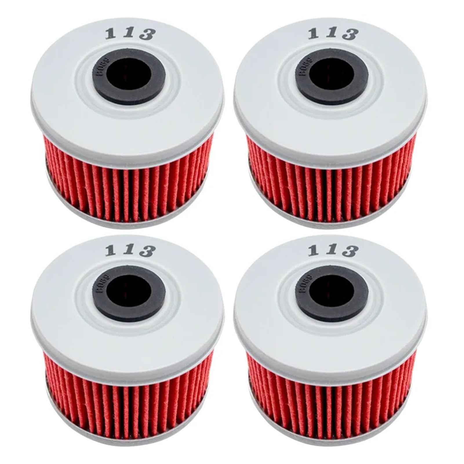 Uspfbcegm 4Pcs Oil Filter For Trx300 1993-2008 Trx350 Fourtrax 350 1986-1987 Trx400ex Trx 400Ex Trx400 1999-2008(4Pcs)