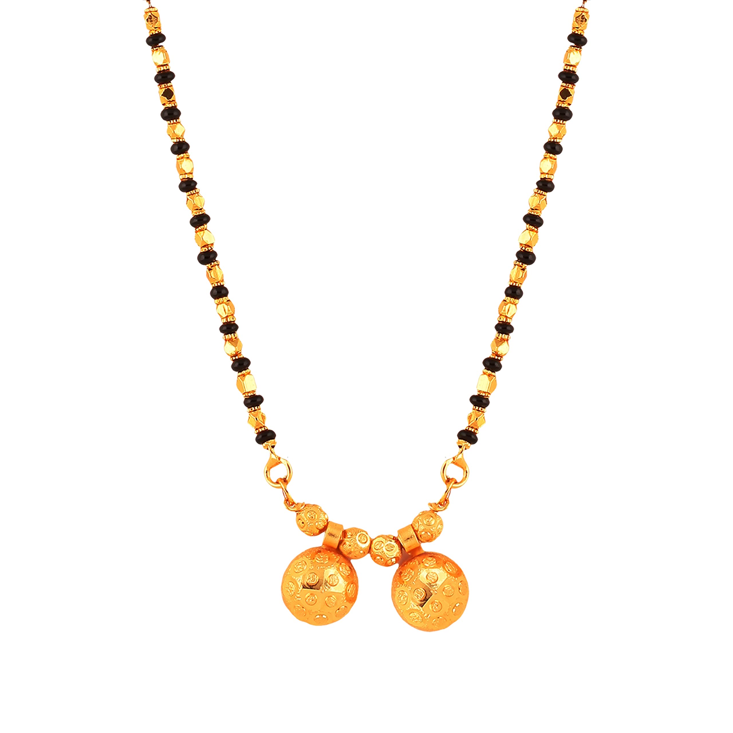 MEENAZ 2 Vati Wati Mangalsutra For Women Girls Temple South Indian Traditional 1 Gram Gold Stylish Maharashtrian Long Double Chain Double Mangal sutra Pendant Tanmaniya Black Nallapusalu Chains -474 (B0BP27BH29) Amazon Price History, Amazon Price Tracker