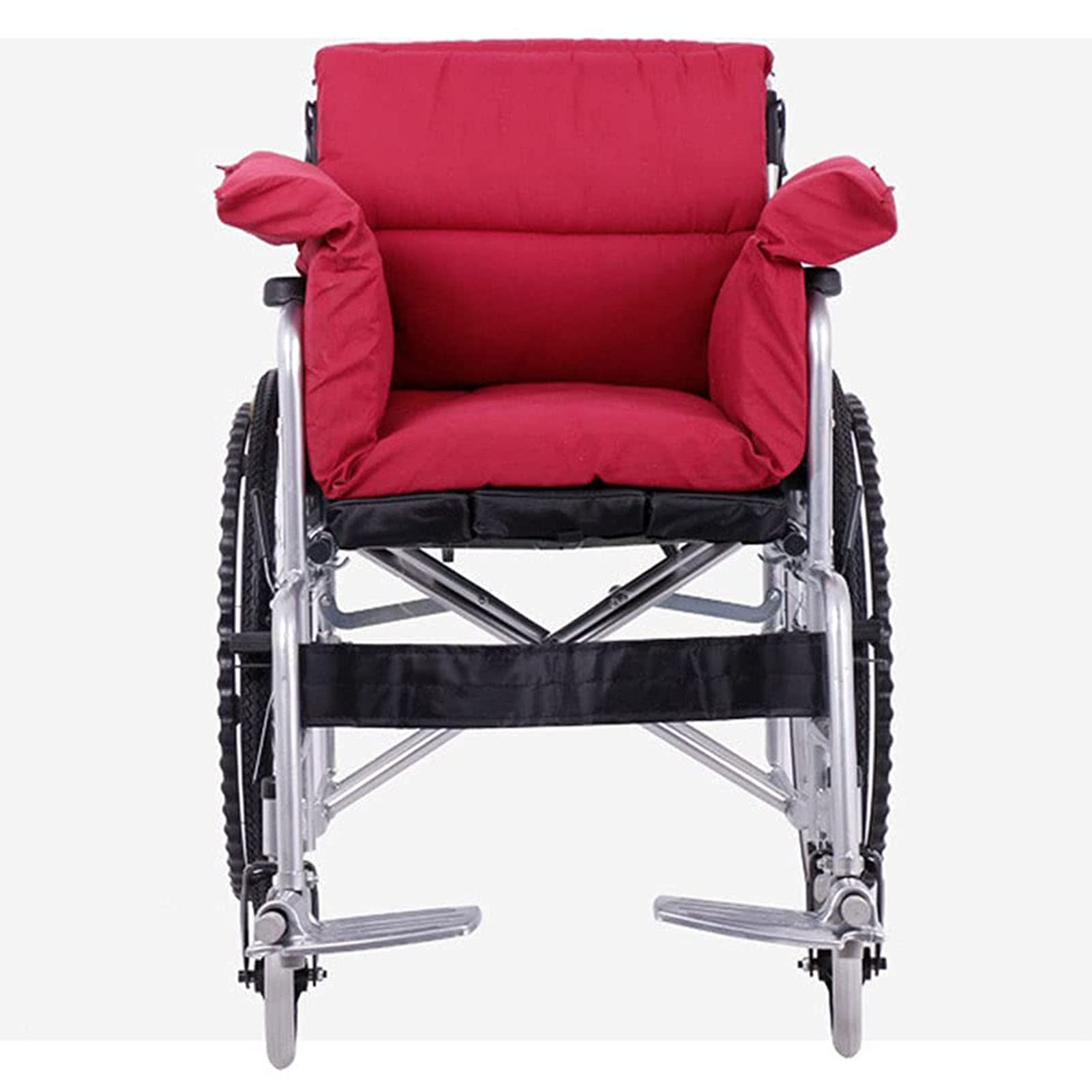 Cojín Cómodo para Silla de Ruedas, Cojín de Silla de Ruedas Integrado con Respaldo, Cojín Antiescaras para Sillón Relax para Escritorio Oficina Coche Silla de Juegos