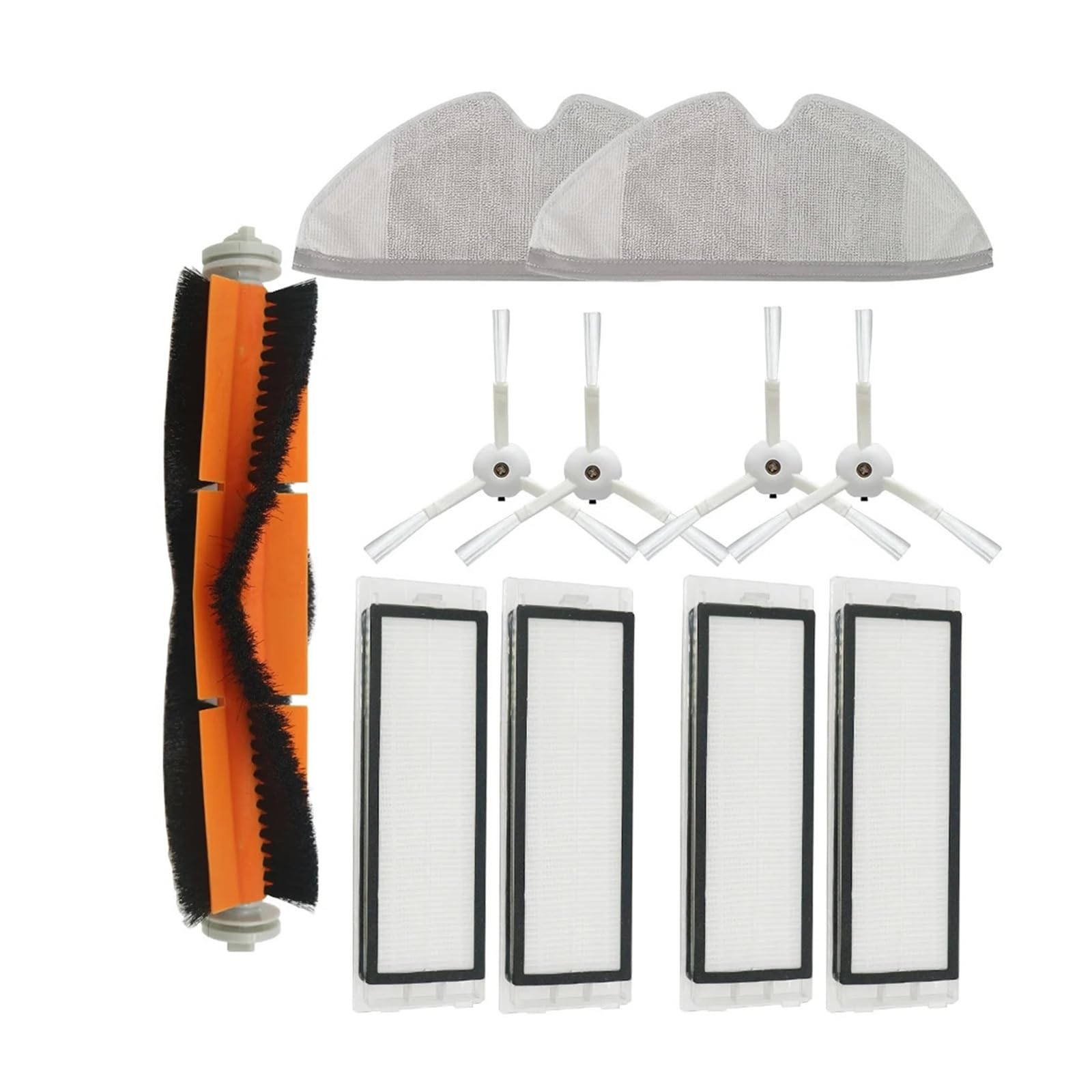 RJYEWORTV Compatible for Xiaomi Roborock S50 HEPA Filter Set(Chocolate)