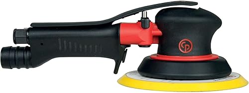 Miniatura 10 de Chicago Pneumatic CP7255CV - Herramienta de lijadora orbital aleatoria de aire, mejoras para el hogar, herramientas de carpintería, pulidora,