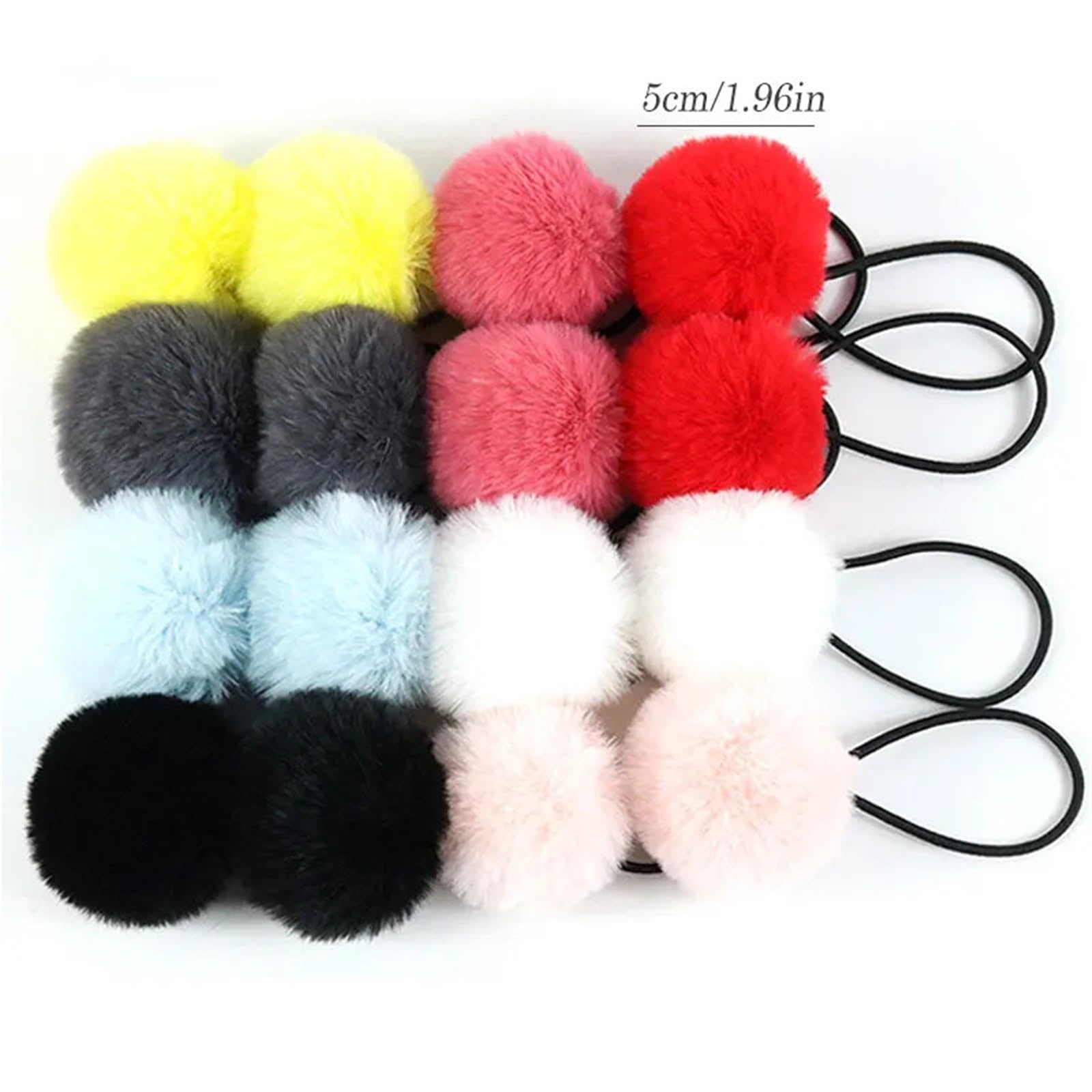 100 gomas elásticas para el pelo (E)