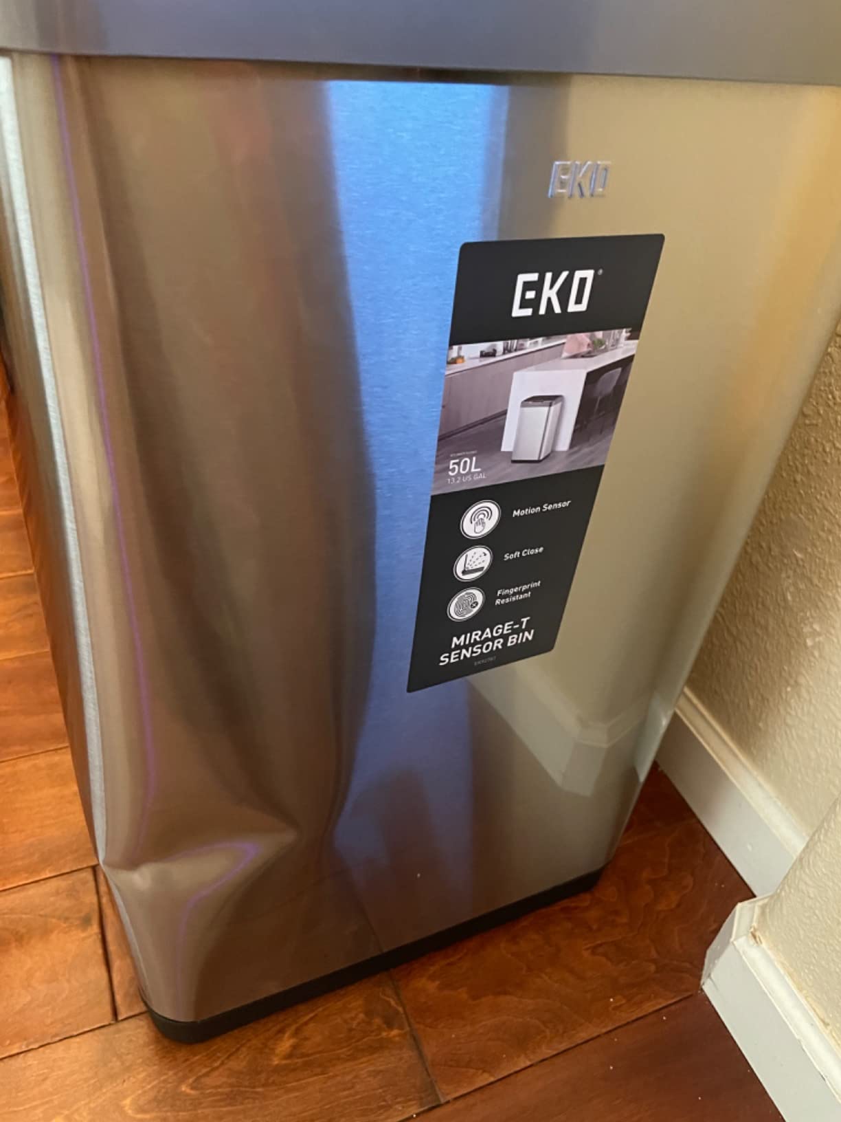 21/mo Finance EKO MirageX 47 Liter / 12.4 Gallon Touchless