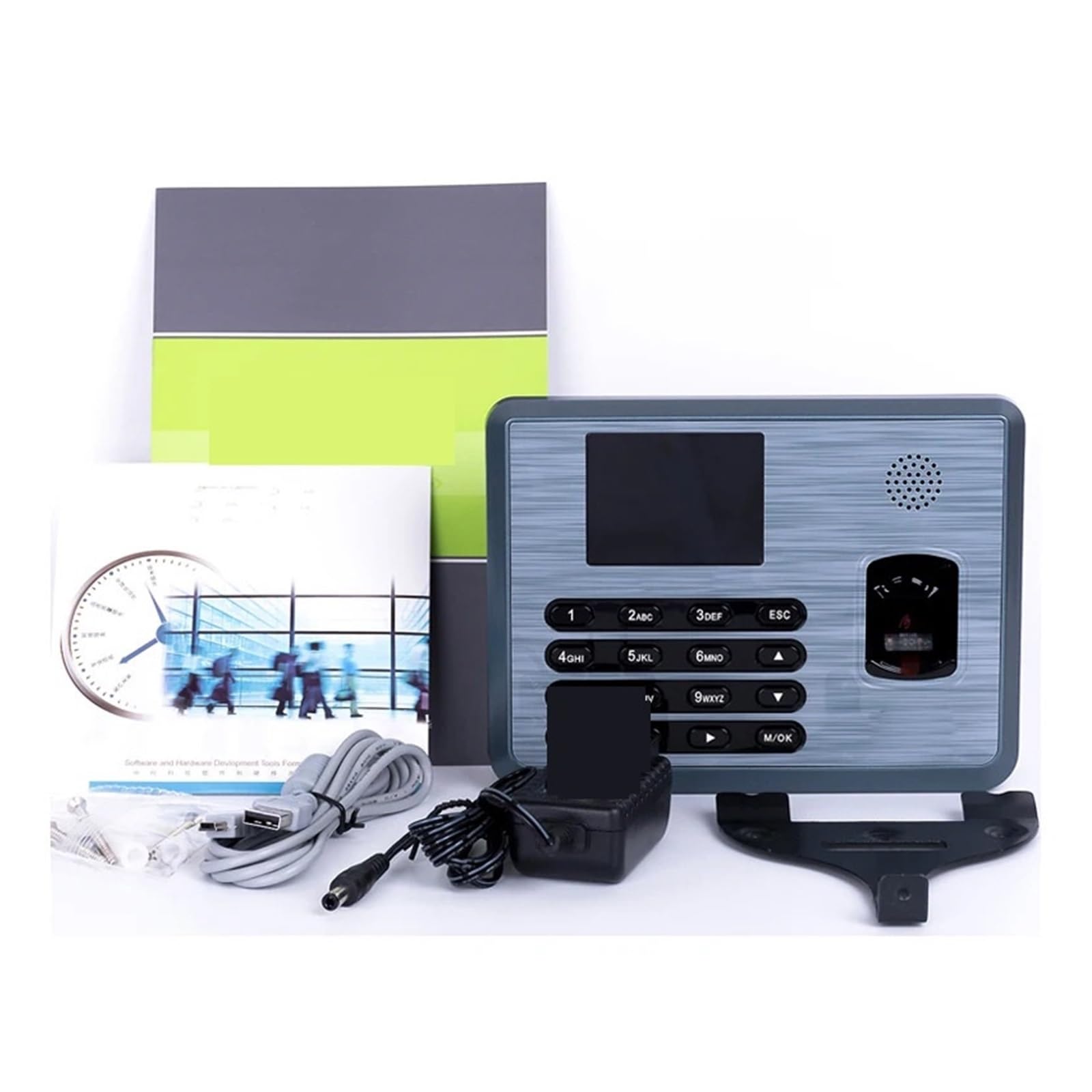 Marcar en la máquina, Lector de huellas dactilares biométrico con pantalla táctil 3 pulgadas for control asistencia(TX628 IC)