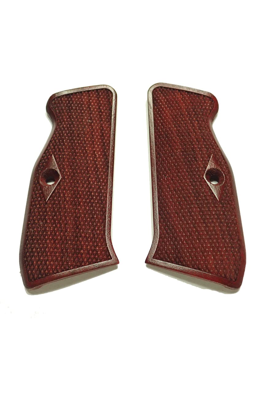 Amazon.com: Rosewood Checkered CZ-75 Grips : Sports & Outdoors