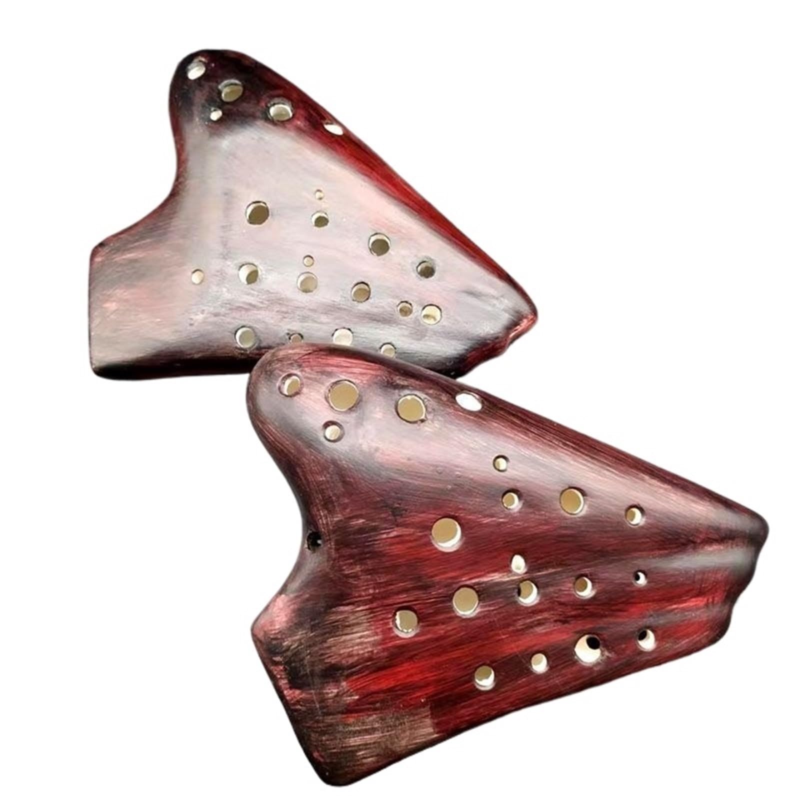 Principianti ocarina Strumento Musicale Triplo Ocarina Con Chiave Di Do Maggiore Accessori Musicali Professionali(B)