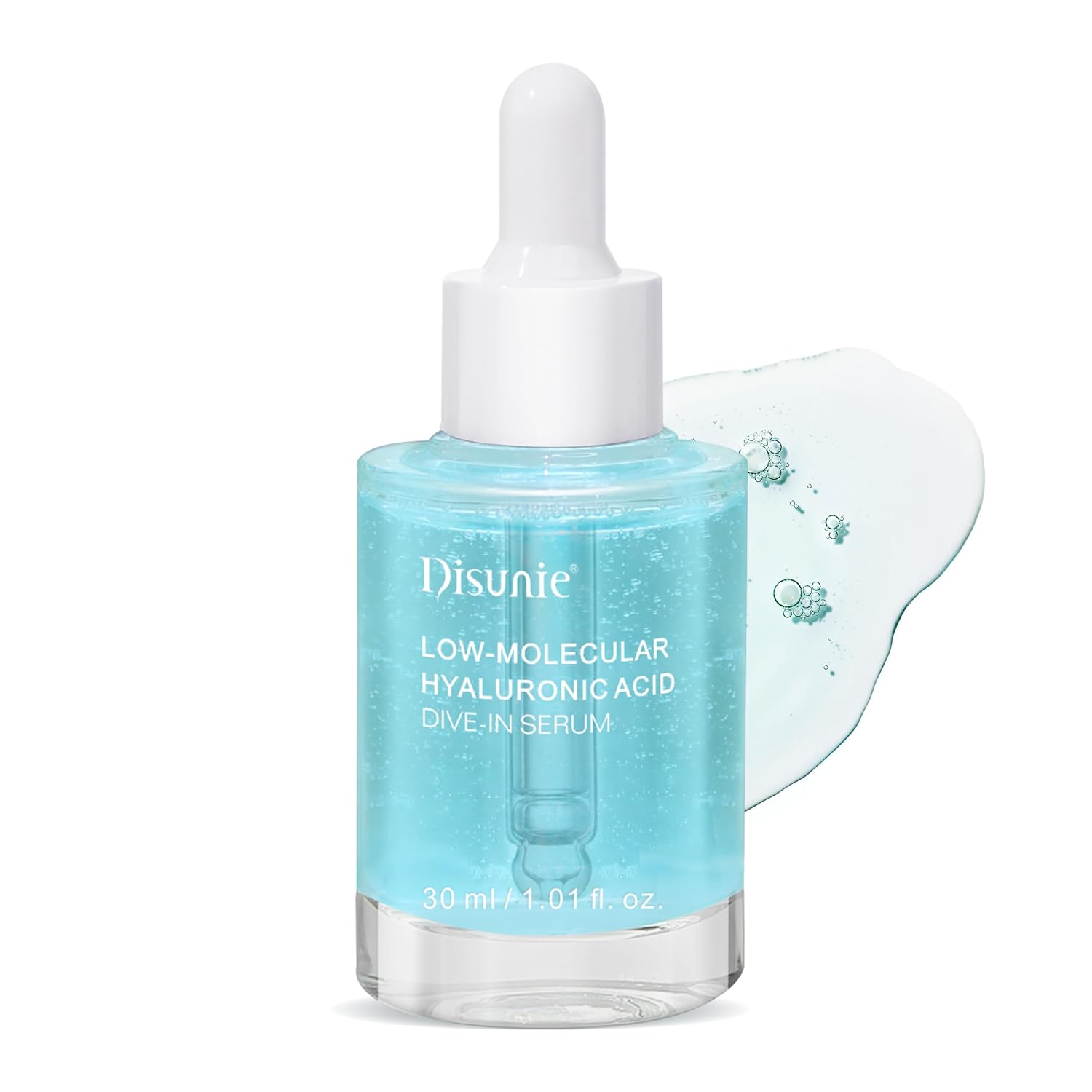 Low-Molecular Hyaluronic Acid Serum For Face, 1.01 FL.OZ / 30 ML Dive-In Serum, B5 + Glycerin + Saccharide Isomerate Deep Moisturizing & Multiple Water Locking, Suitable For Dry And Sensitive Skin - Image 7