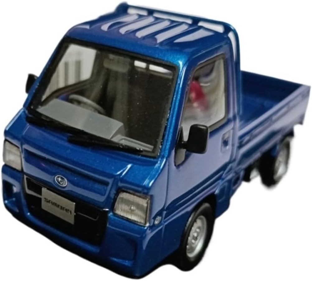 Scale Diecast Metal Model Toy 1 43 for Subaru Sambar 2011 Light Cargo Truck Model Blue Metal Car Transport Vehicle for Display or Collectible