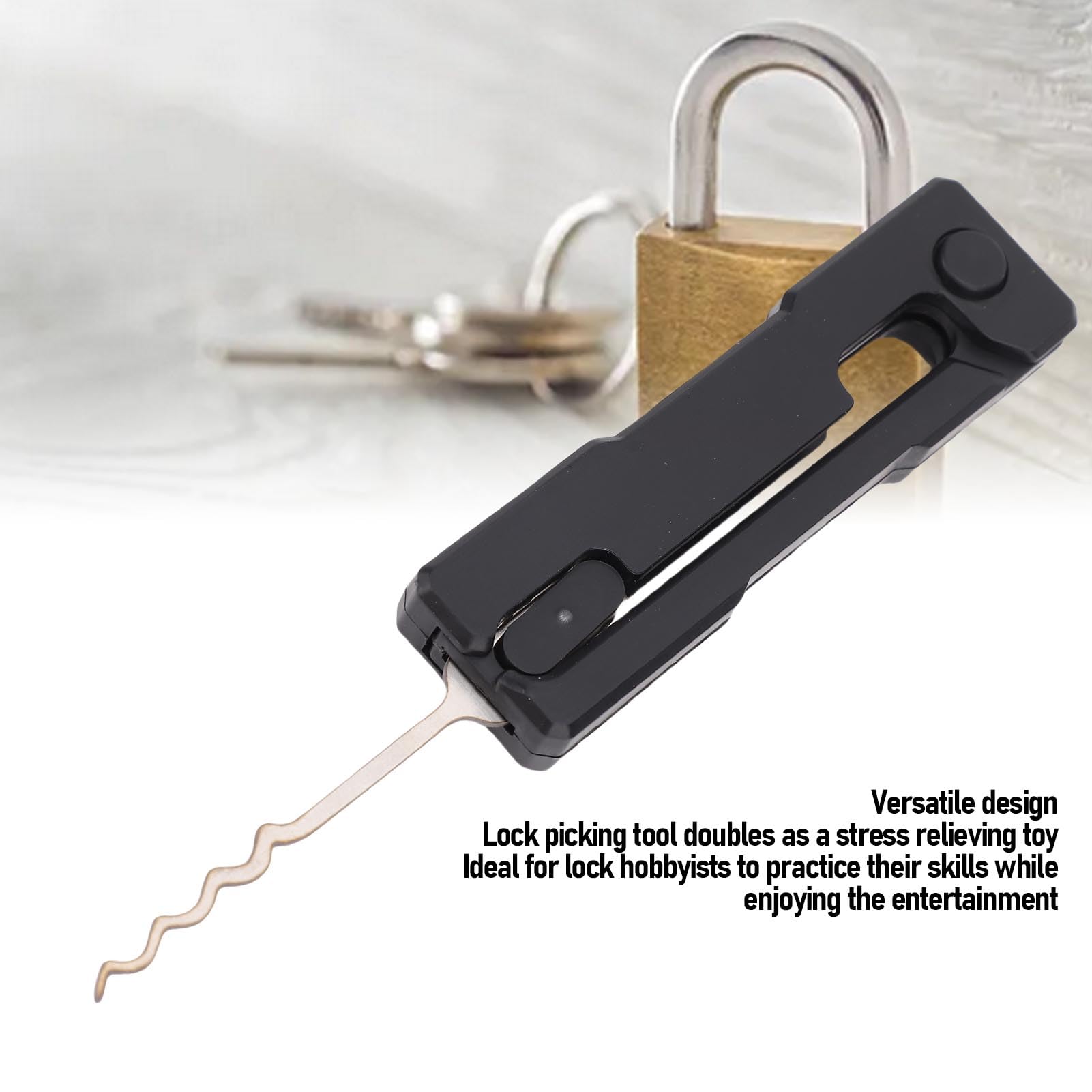 2025 Gravpick Lock Pick Tool, Multifunctional Lock Pick Hook Set Stress Relief Toy for Outdoors Enthusiasts - Image 2