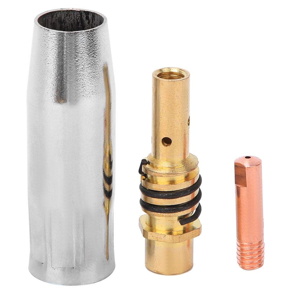 Lot De 10 Buses De Soudage MIG/MAG 36KD – Cuivre Rouge T2, Filetage M8, Diamètre 1,2 Mm, Pour Poste à Souder Portable