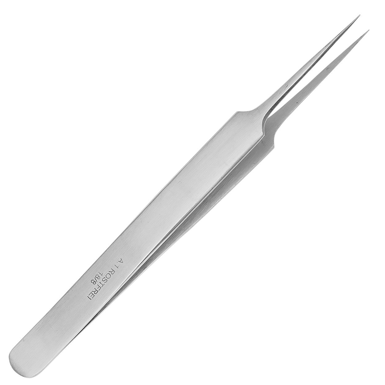 May - 6 x Splitterpinzette - Erste Hilfe Pinzette - feines Modell - spitz - Edelstahl