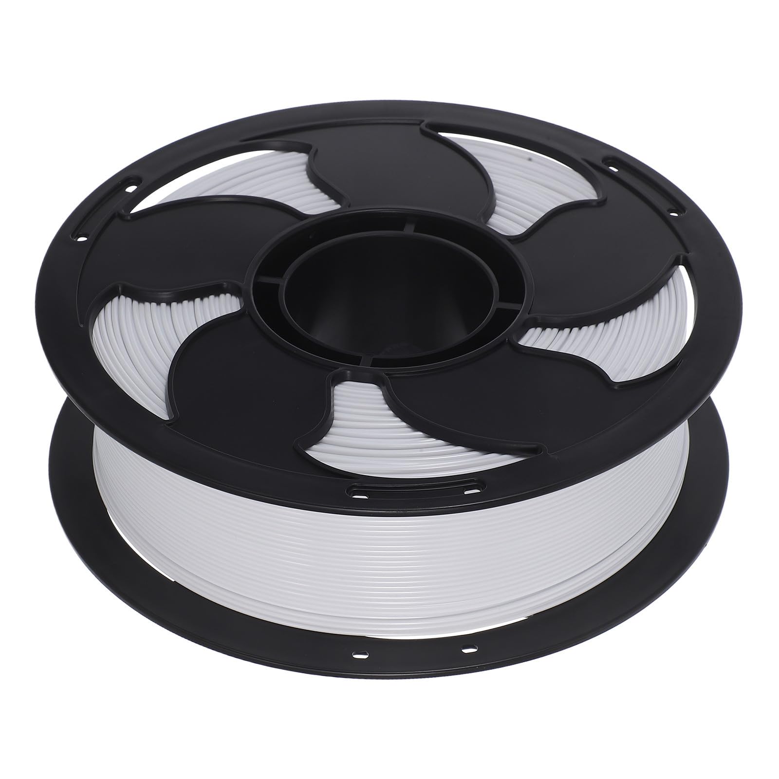 Filamento Petg para Impresoras 3d, Carrete de Filamento de Impresión 3d, 1,75mm, Blanco, 1kg, sin Burbujas, para Prototipos y Manualidades