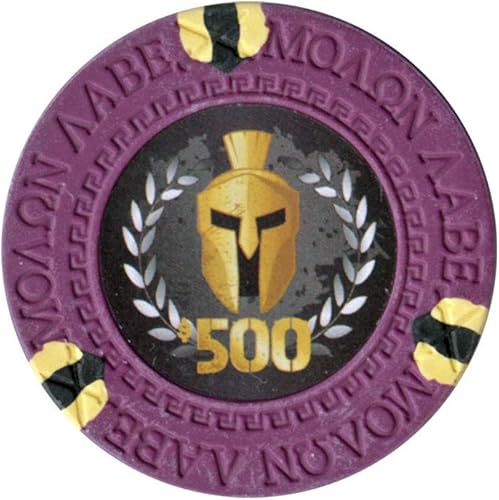 Miniatura 4 de Spartan - Fichas de póquer de arcilla en 0.48 oz, paquete de 50 unidades (elige colores)