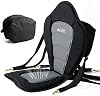 Leader Accessories Deluxe Kayak Seat SUP Seat Canoe Seat Boat Seat with Storage Bag BlackGray