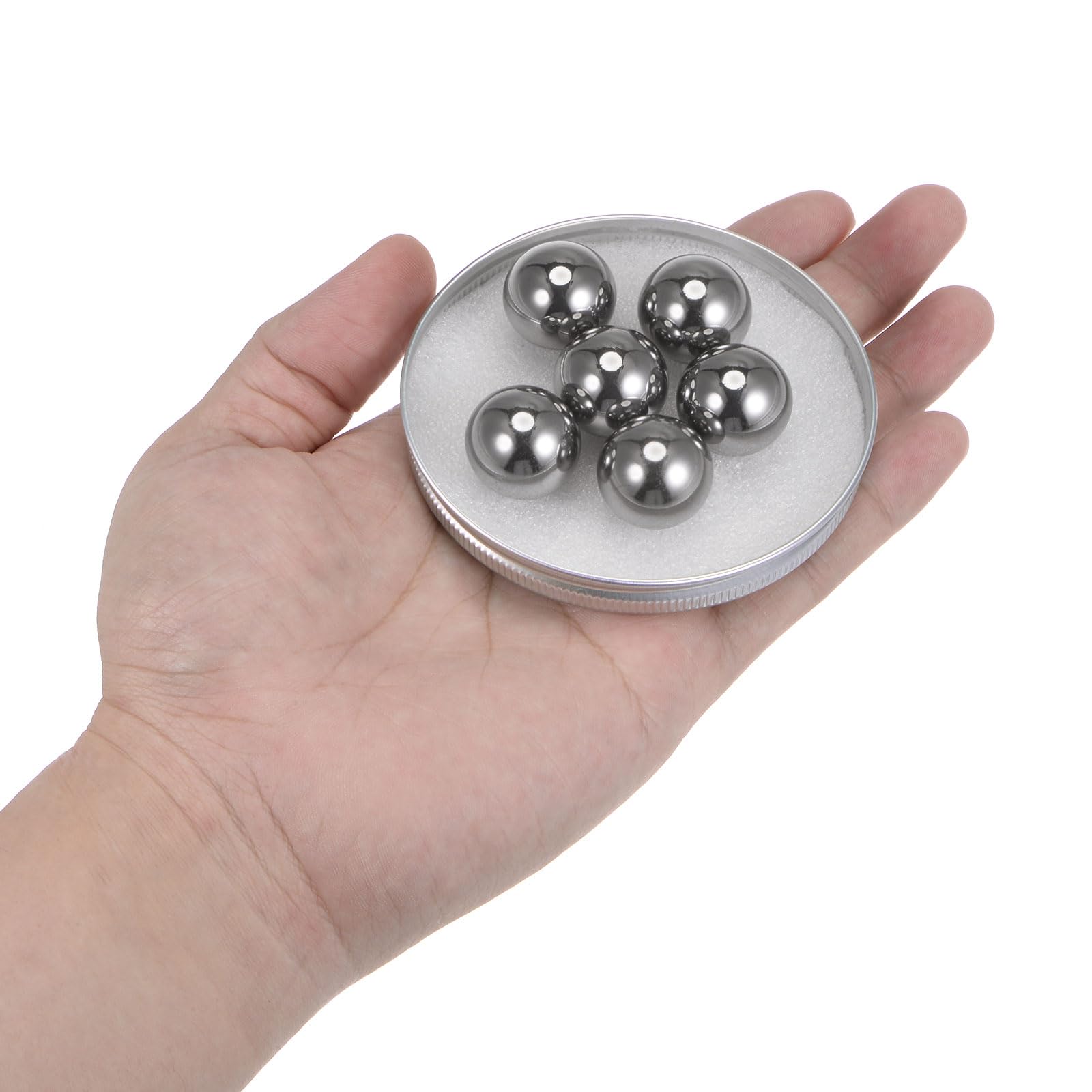 QUARKZMAN 4pz Precisione Sfere 20mm Diametro 304 Metallico di Precisione Cuscinetto a Sfera in Acciaio Inossidabile Sfere Acciaio Lucidi per Cuscinetti