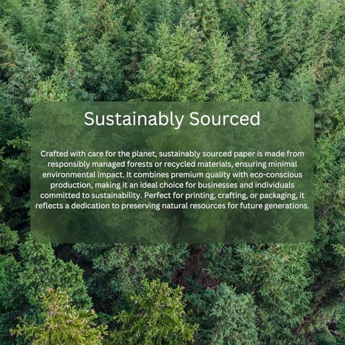 Hawksbill Papier 160 g/m² Mehrzweck-Kartenpapier, 50 Stück, hochwertig, glatt und knackig, hellweiß, A4-Karte, Kopierpapier für Zuhause, Büro und Schreibwaren