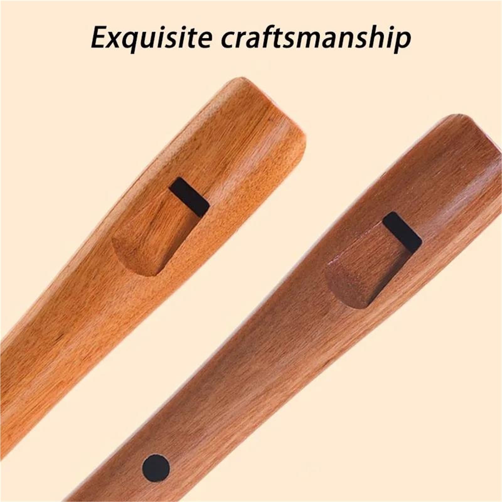 Blockflöte Musikinstrumente F/G-Tastenrekorder Handgefertigt Aus Massivem Holz Tragbar