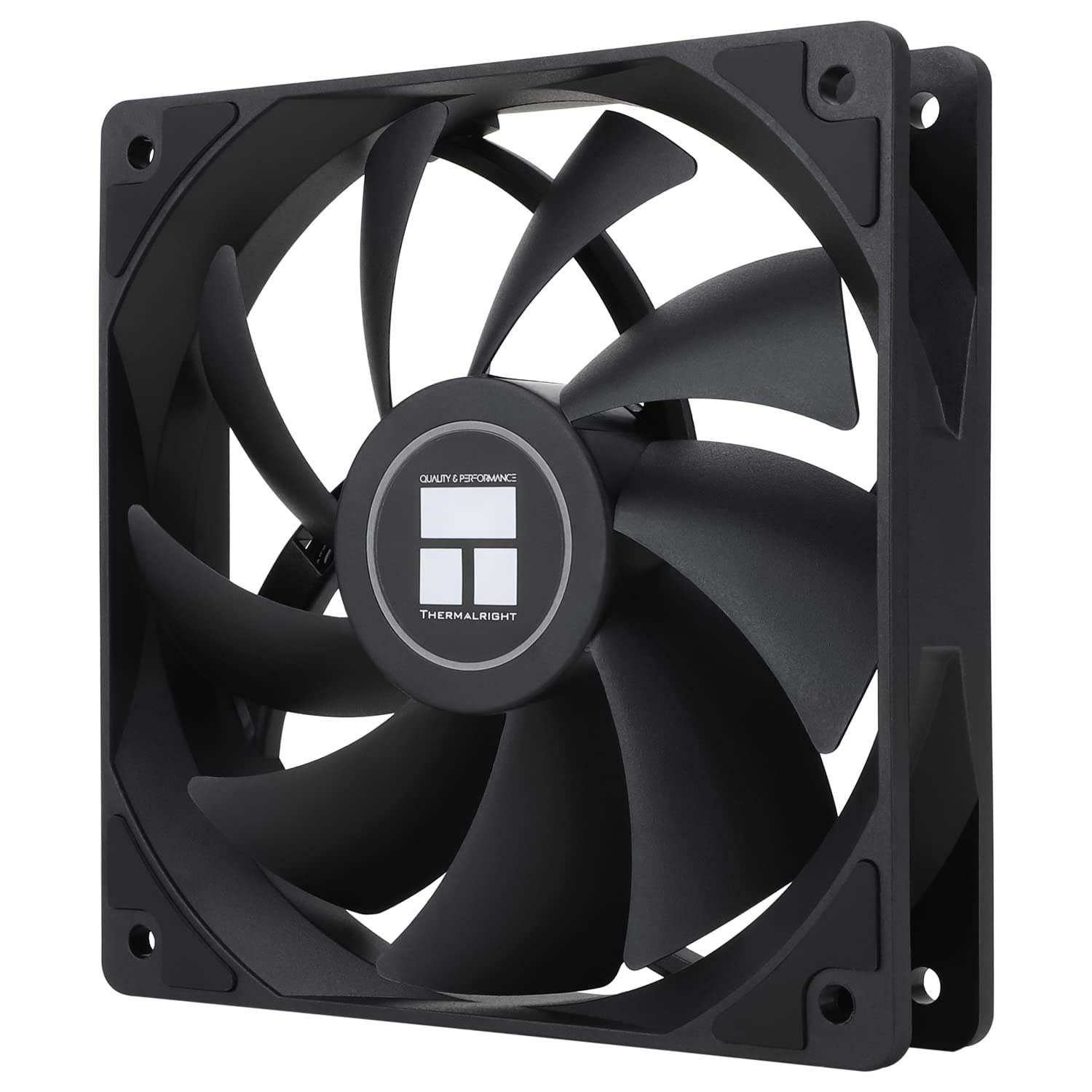 Thermalright TL-C12C X3 Ventola CPU di raffreddamento del case da 120 mm, per computer silenziosa PWM a 4 pin con cuscinetto S-FDB incluso, fino a 1550 RPM