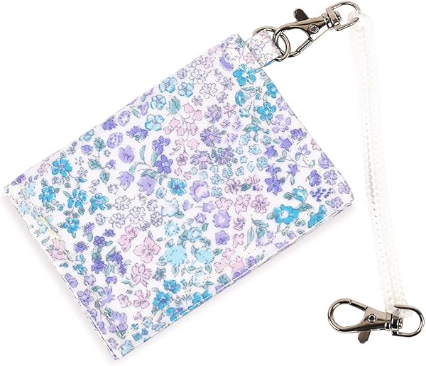 COLORFUL CANDY STYLE パスケース 女の子 こども 定期入れ 電車 コイルチェーンフック付き 二つ折り フローラルオアシス N5919400 - 2