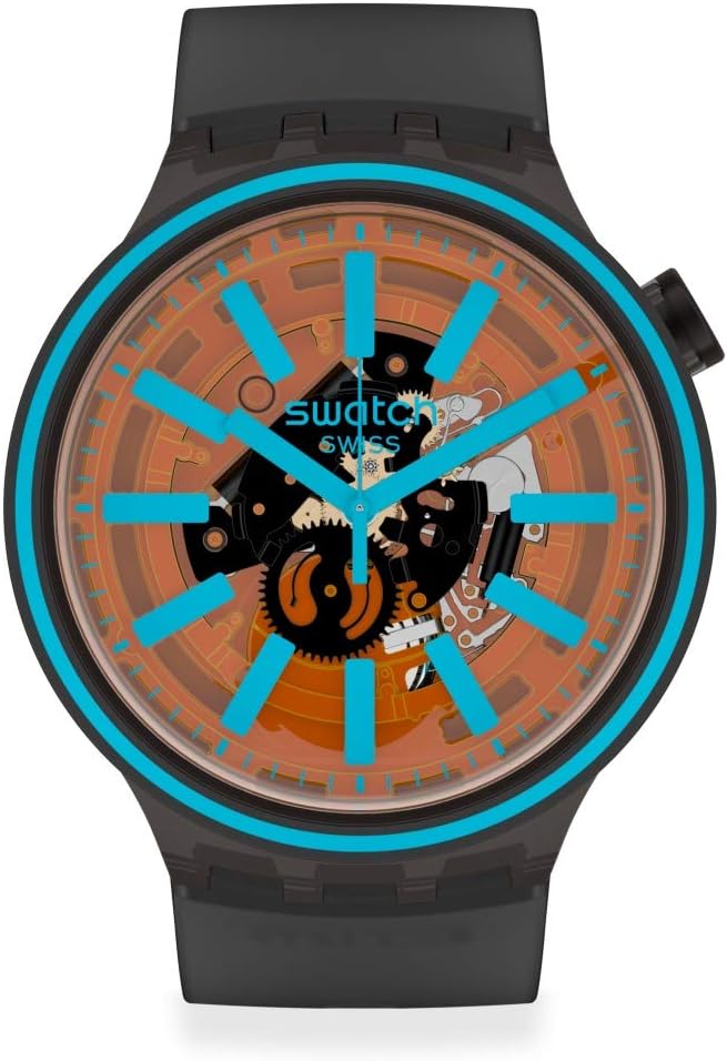 BIG BOLD Swiss Quartz Silicone Strap