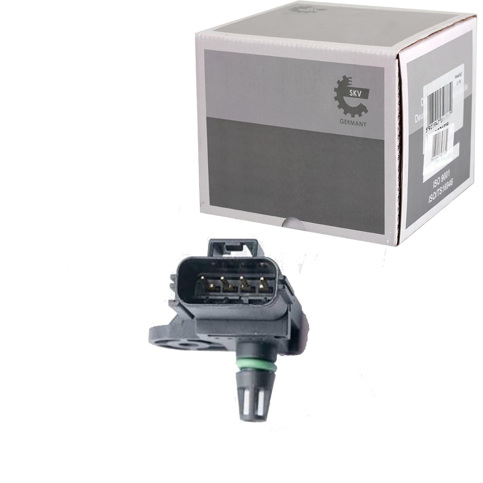 ESEN SKV Sensor, Saugrohrdruck 17SKV128 Kompatibel mit: FORD C-MAX, FIESTA V, FOCUS C-MAX, FOCUS II, FOCUS II Cabriolet, FOCUS II Stufenheck, FOCUS II Turnier, GALAXY II, MONDEO III