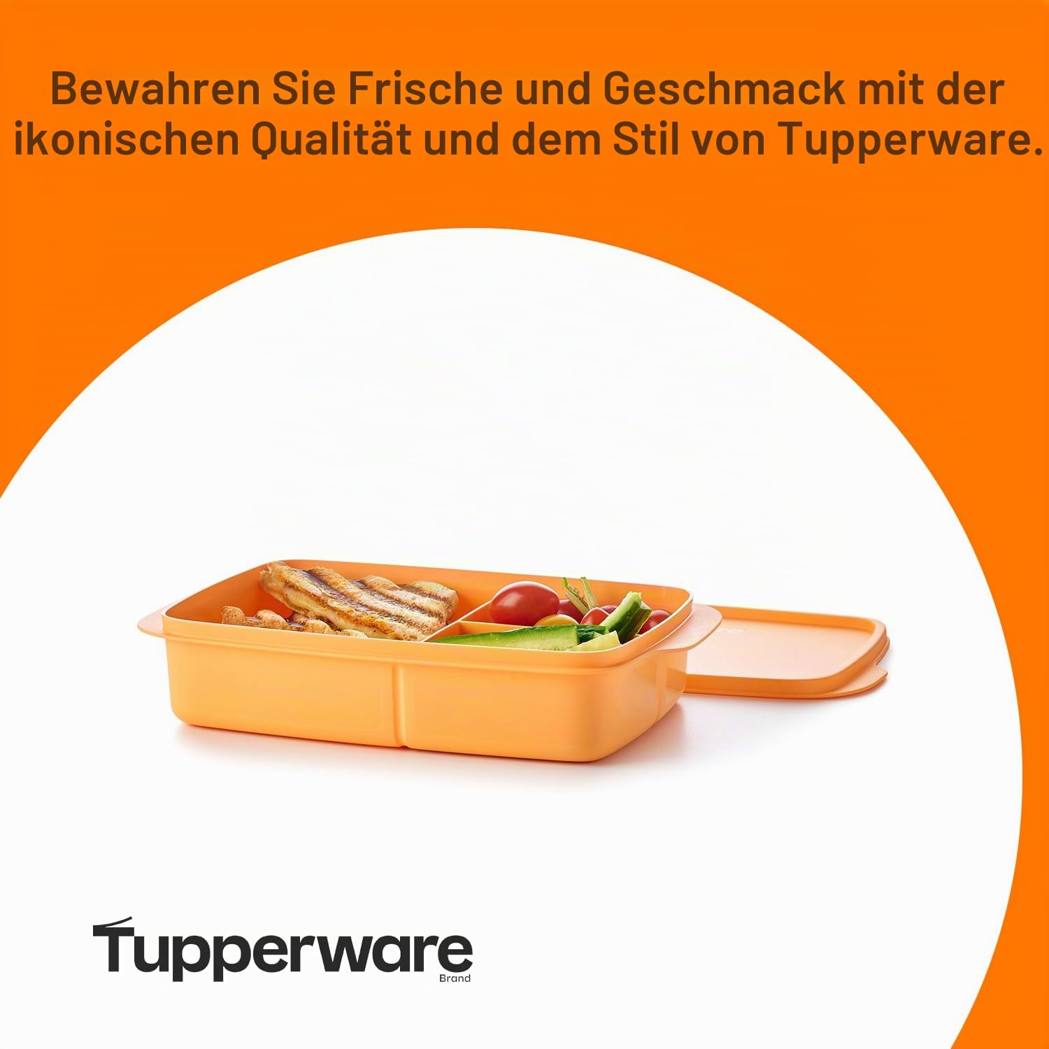 Tupperware Lunch-It Portion & Go Lunchbox für Lebensmittel, spülmaschinenfest, BPA-frei (4 Tassen/1 l)