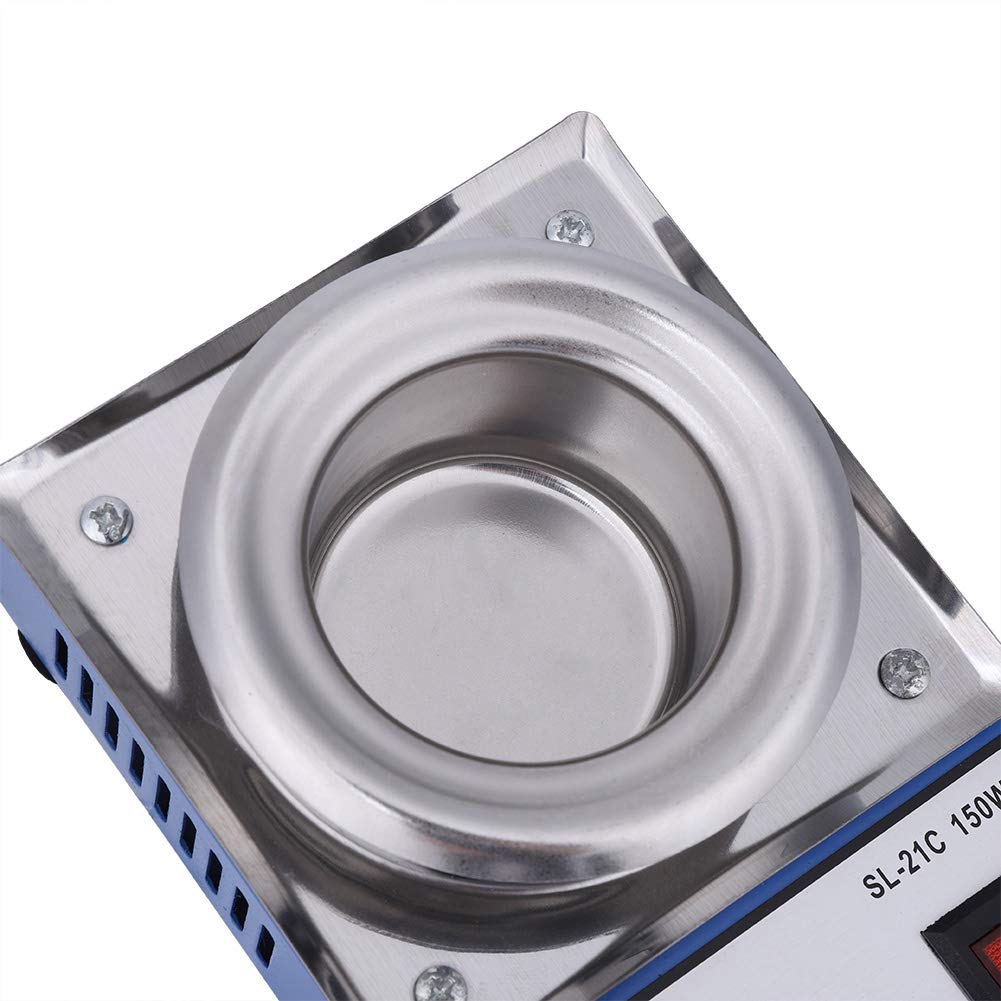 Pot à Souder sans Plomb 220 V 150 W, Four de Fusion au Titane 50 mm, 500 G 200-450 ℃