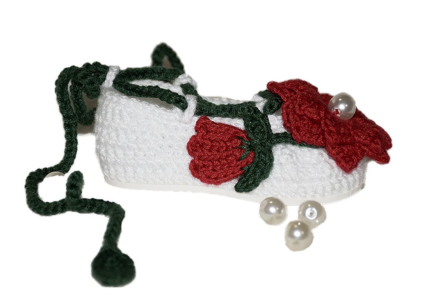 Scarpine Neonato realizzate con Uncinetto. Ballerine per Bambini all'Uncinetto con Chiusura con Coulisse Disponibile in Tutte Le Taglie Bambino