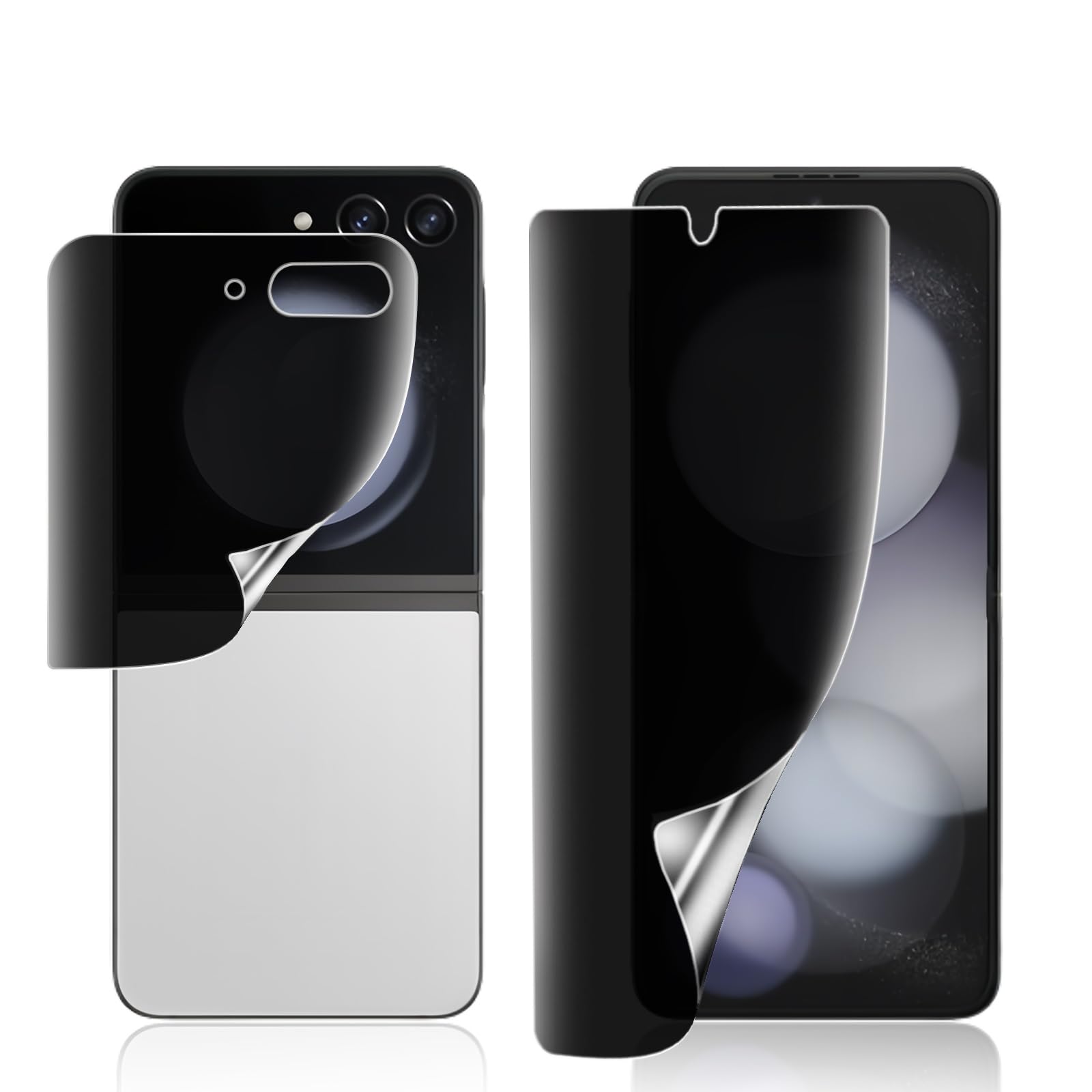 Amazon.co.jp: 【覗き見防止 1枚セット】Galaxy Z Flip5 用 覗き見防止