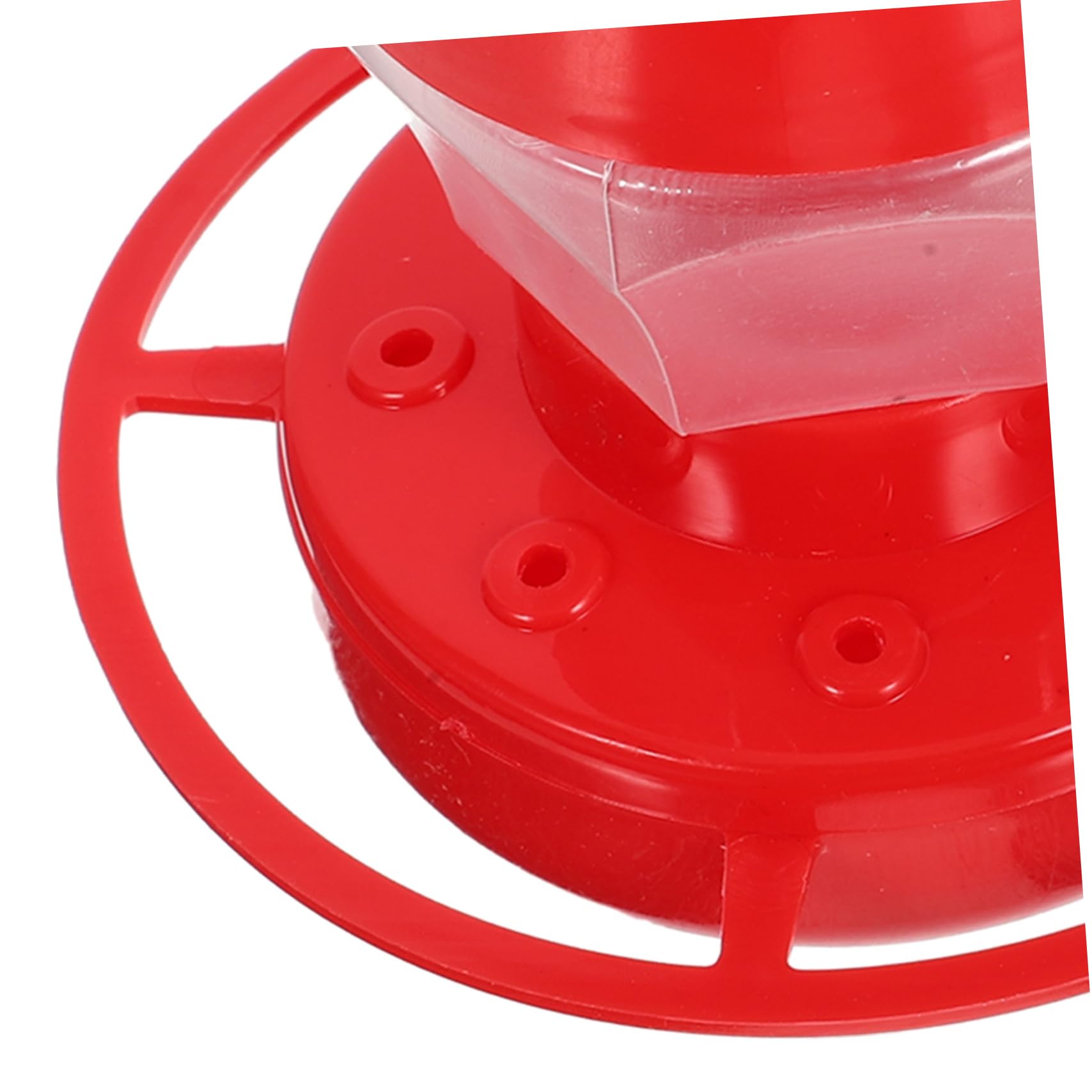 Mipcase 5 Pz Mangiatoia Per Uccelli Da Giardino All'aperto Comoda Mangiatoia Per Uccelli Organizzatore Di Mangimi Per Uccelli All'aperto Mangiatoie Per Uccelli Da Esterno Plastica Rosso