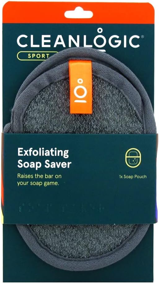 Cleanlogic Clean Logic Sport Exfoliating Soap Saver (Pack of 2)